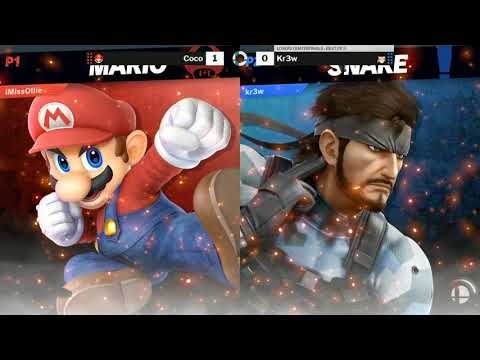 SOS 156 SSBU Losers Quarters - Coco (Mario) vs Kr3w (Snake)