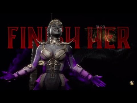 MK11: Finish Her Glitch On Mirrored Sindel (Rage Quit)