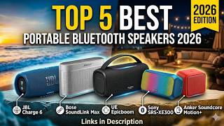 Top 5 Best Portable Bluetooth Speakers of 2026: Don’t Buy Until You See This!