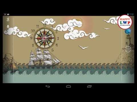 Paper Sea Live Wallpaper FREE Video