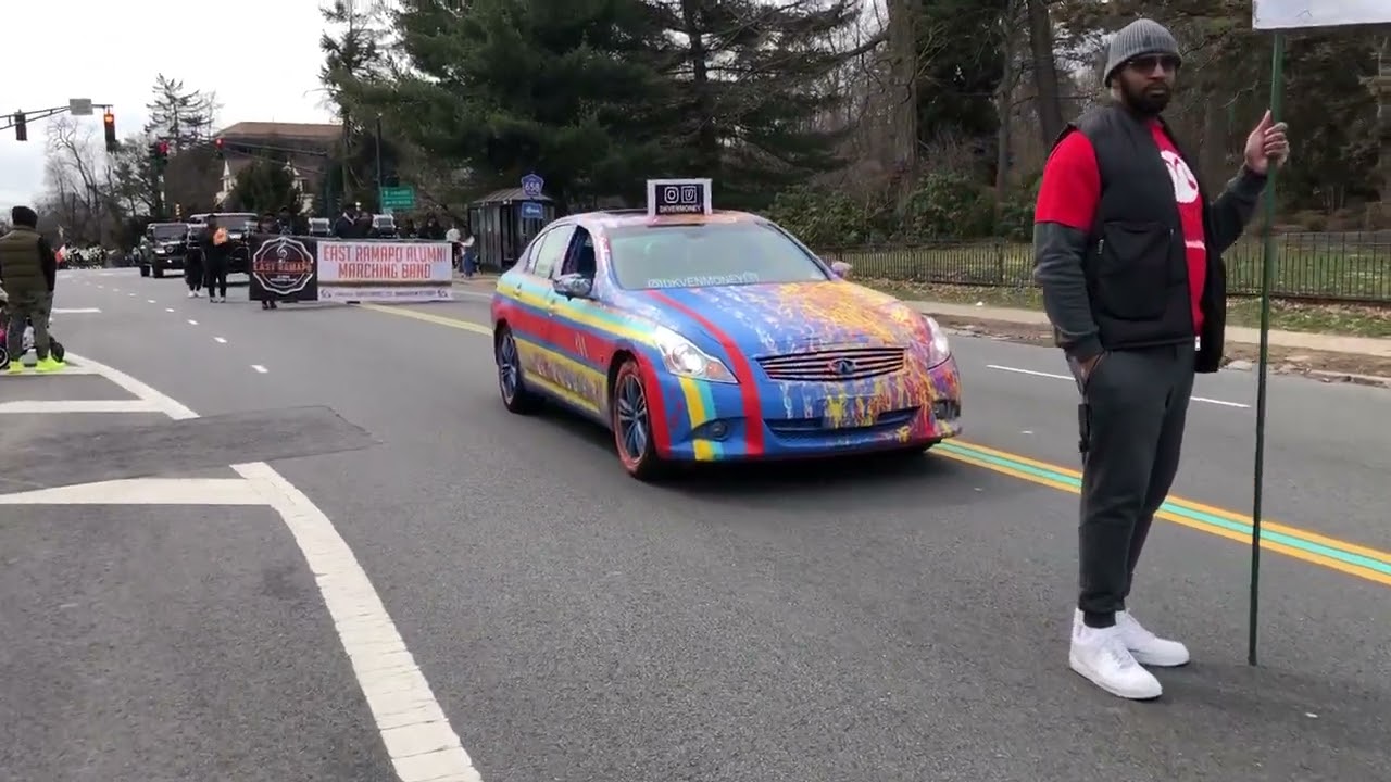 West Orange Arts Council at the West Orange St. Patrick's Day Parade 2023 with DKVenmoney 4