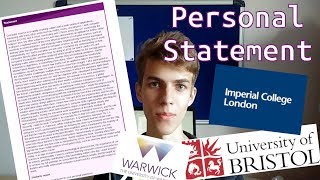Imperial College London Computing Personal Statement