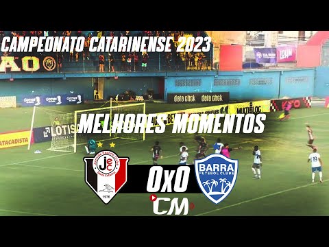 JOINVILLE 0 X 0 BARRA | MELHORES MOMENTOS | CAMPEONATO CATARINENSE 2023