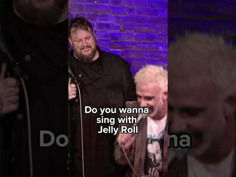 A Living Legend 😱😂 #jellyroll #sing #falsetto