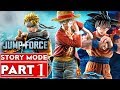 JUMP FORCE Story Mode Gameplay Walkthrough Part 1 1080p HD Xbox One X No Commentary