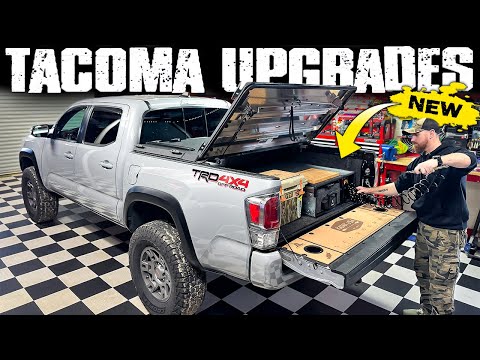 2 HUGE Upgrades For My Tacoma Truck Camper ( NEW Products! )