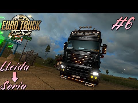 [Euro Truck Simulator 2] Lleida - Soria | Scania R730 V8 Open Pipe