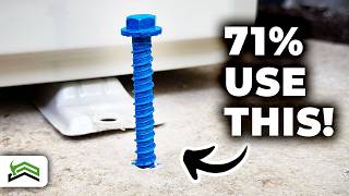 The Only Concrete Anchor You Need And How To Properly Install