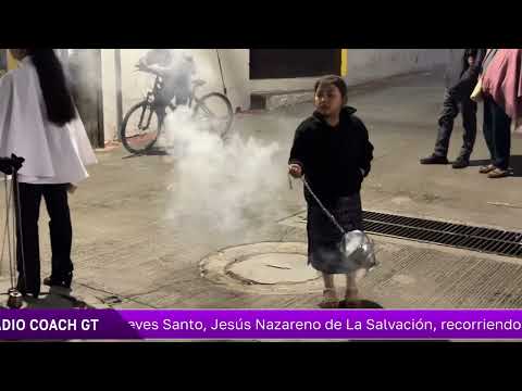 Jueves Santo en las calles principales de San Bartolomé Milpas Altas 