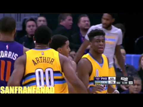 Emmanuel Mudiay Full Highlights 2015.11.20 vs Suns - 26 Pts, 5 Assists