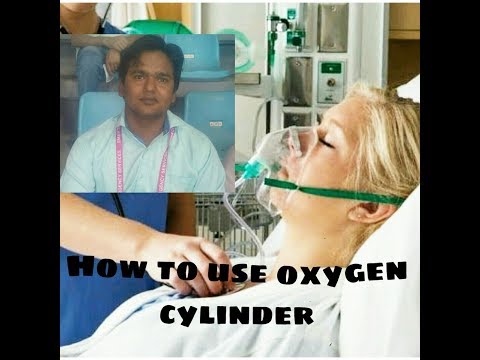 How to use oxygen cylinder