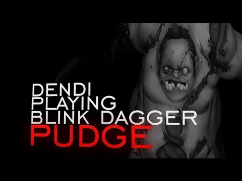 Dota 2 - Navi Dendi Playing Pudge with Blink Dagger