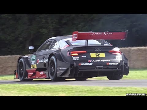 2017 Audi RS5 DTM 4.0 NA V8 Engine Sounds @ Goodwood Festival of Speed
