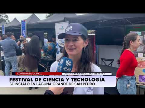 San Pedro de la Paz: Festival de Ciencia y Tecnología reunió a las familias en la Laguna Grande