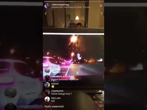 froguś aka FROG wbija się w taxi live z 2018