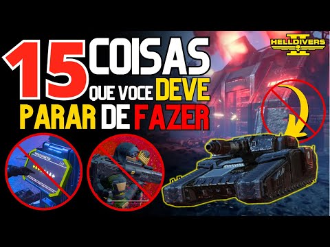 Helldivers 2 Dicas do que NÃO FAZER MAIS!! PS5 PC
