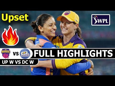 Mumbai Indians W vs UP Warriorz W Full Highlights WPL T20 Match 2026 | MI Vs UP Highlights