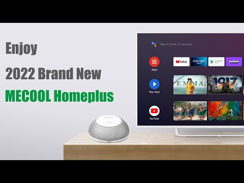 What does a Smart Speaker Equipped with Google Assistant and  4K Android TV Box 2 in 1 product do?