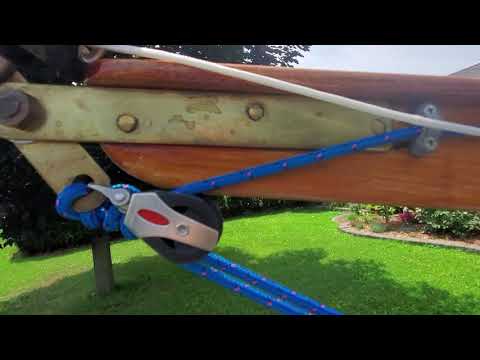 Drascombe Lugger Tica bowsprit details