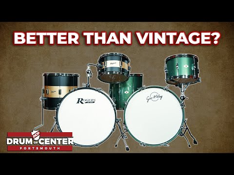 New Vintage Drum Battle | Rogers Vs. George Way