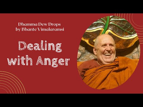 Dhamma Dew Drops: Dealing with Anger | ft. Bhante Vimalaramsi