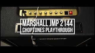 Video thumbnail for Marshall JMP 2144 Reverb Boost 1979 | Playthrough (2204 - Early JCM800) by ChoptonesOfficial