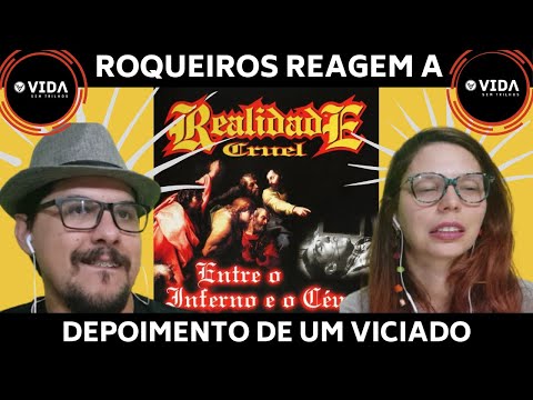 Rockeiros reagem a RAP - Realidade Cruel Depoimento de um Viciado - Respetáculo Vida Sem Trilhos