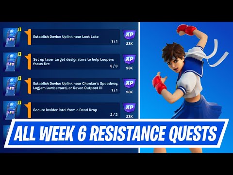 Complete Resistance: Week 6 Quests Challenges Guide - How to Complete Week 6 Resistance Quests