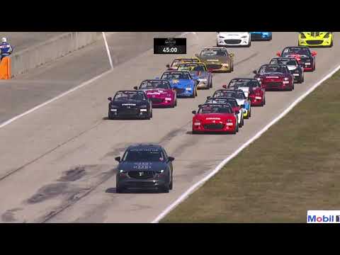 IMSA セブリング MAZDA MX-5カップ レース1の動画