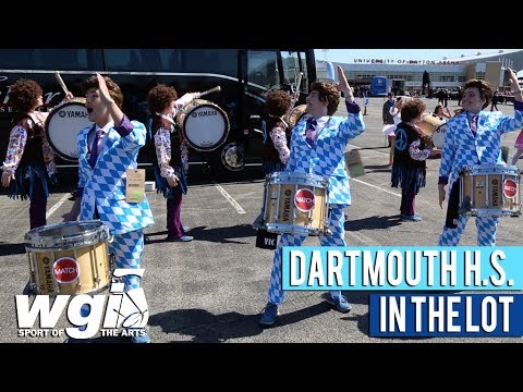 WGI 2018: Dartmouth High School - IN THE LOT Video