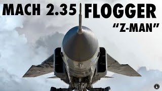 Hitting Mach 2.35 in the MiG-23 | Rob "Z-Man" Zettel (Part 2 Clip)