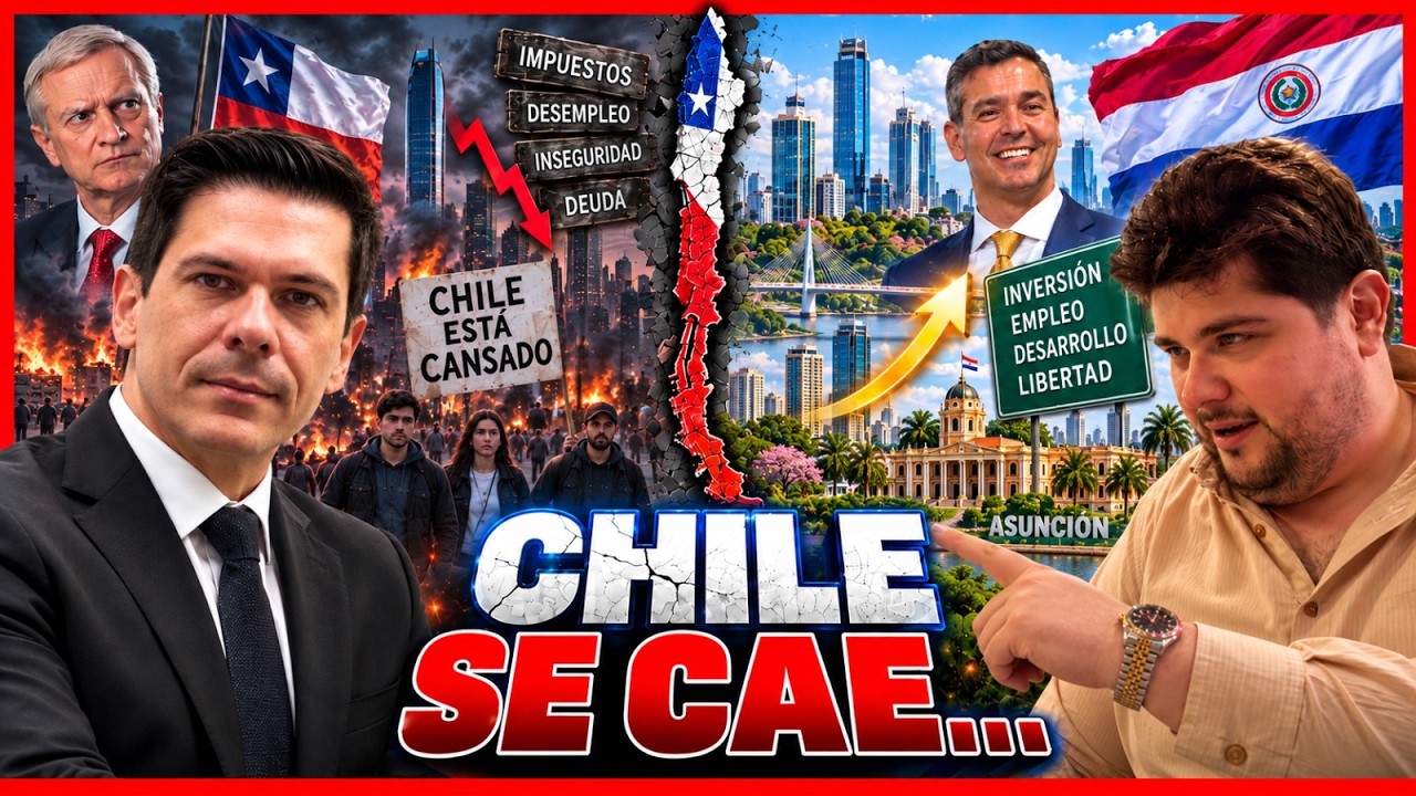🔴 CHILE se volvió una TRAMPA MUY CARA 💸🇨🇱  SALVATE del CAOS con TU PLAN B en PARAGUAY 🇵🇾🚨