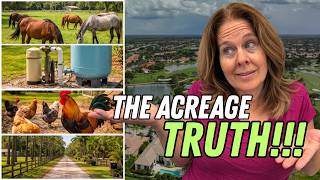 The Truth About Living in The Acreage (Loxahatchee, FL) | 5 Things No One Thinks to Ask
