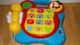 Disney Mickey Mouse Clubhouse Mickey learning phone toy