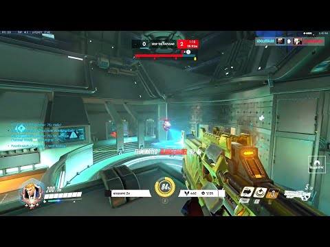 Gale Carry Soldier 76 and McCree! 39 elims! [ Overwatch Season 31 Top 500 ]