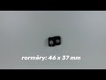 Výstražné světlo oranžové 12V / 24V - 2x LED Predátor ECE R65 (46x37mm) - Video Youtube