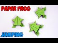 How to Make A Paper Jumping Frog | Fun & Easy Origami