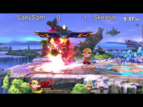 The Paper Plate #26 Winner's Round 3 - SaltySam vs. APLE | Skeletal