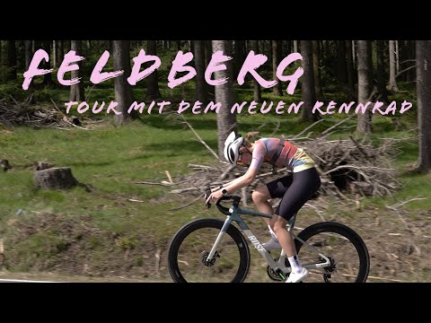 Up the Feldberg with the new racing bike | Rijke