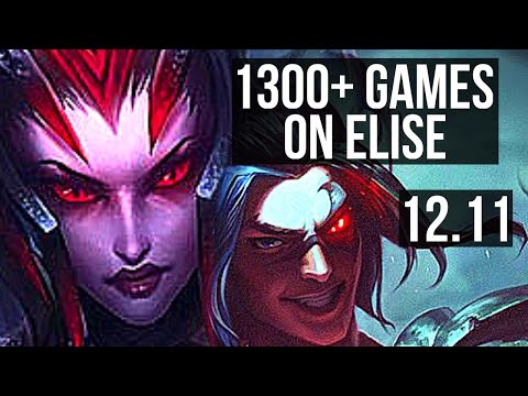 ELISE vs KAYN (JNG) | 2.3M mastery, 1300+ games, 18/6/15 | KR Diamond | 12.11