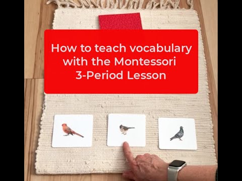 The 3-Period Lesson for Teaching Vocabulary