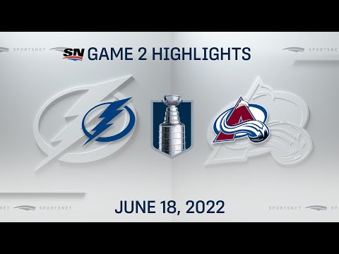 Stanley Cup Final Game 2 Highlights | Lightning vs. Avalanche - June 18, 2022