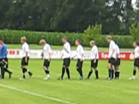 Aufstiegseinlauf A-Jugend FC Gerolfing
