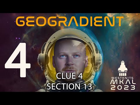 CLUE 4 - Geogradient Shawl