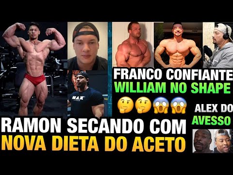 RAMON COMEÇA A SECAR - CAIKE ELOGIA POTENCIAL DO RAMON - FRANCO CONFIANTE + ALEX E WILLIAM MARTINS