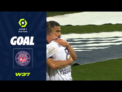 Goal Zakaria ABOUKHLAL (44' - TFC) TOULOUSE FC - AJ AUXERRE (1-1) 22/23