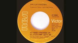Dallas Frazier "My Baby Packed Up My Mind and Left Me" stereo Lp vinyl