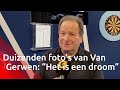 Lawrence maakte al duizenden foto's van Michael van Gerwen: 'Hij is een droom'