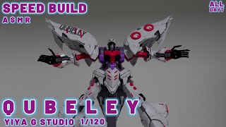 YIYA G STUDIO AMX-004 QUBELEY 1/120 ㅣSpeed BuildㅣModel KitㅣASMR Build