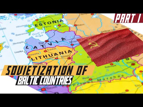 How the Soviets Took Over the Baltics - Cold War DOCUMENTARY